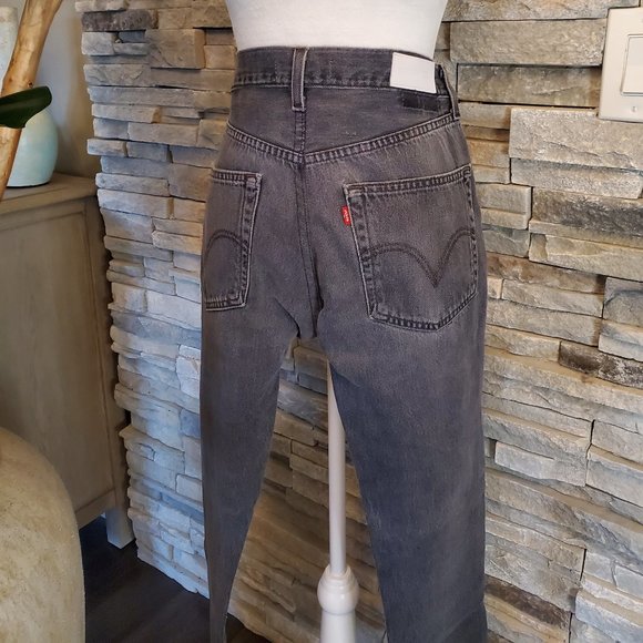*Rare* Re/Done Levi's Black Denim Jeans